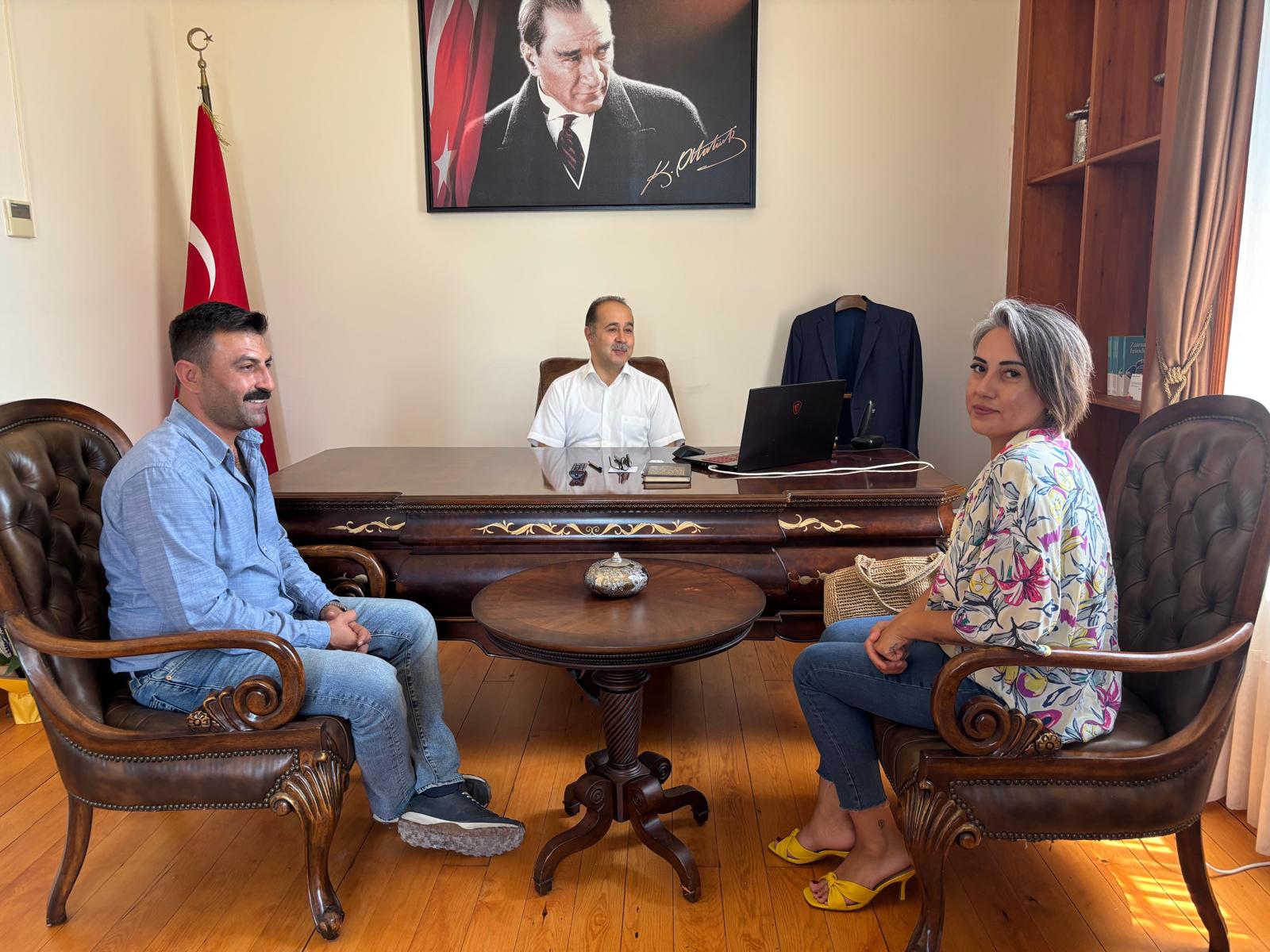 EGETİSİAD’dan Bayraklı Kaymakamlığı’na Nezaket Ziyareti